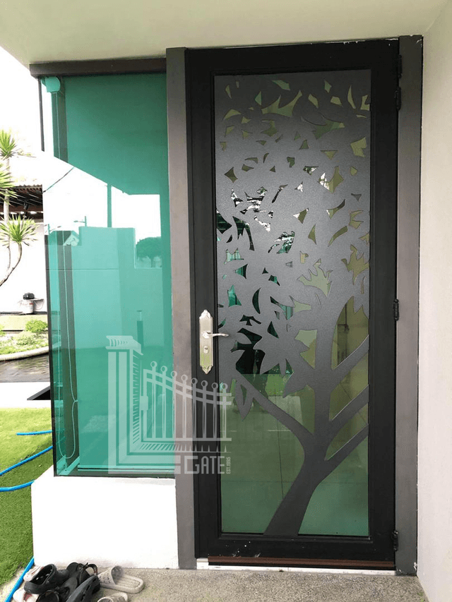Iron Door Design 9